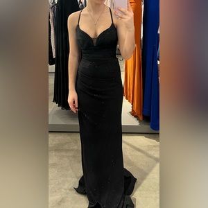 🖤 Black Evening Gown/Prom Dress